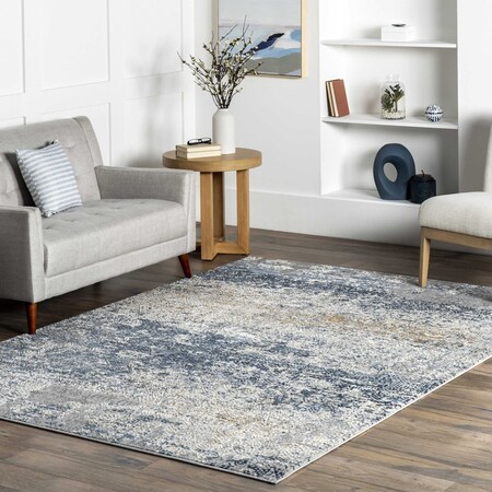 Nuloom Wilde Abstract Distressed Area Rug 10ft x 14ft ERTR06A-10014